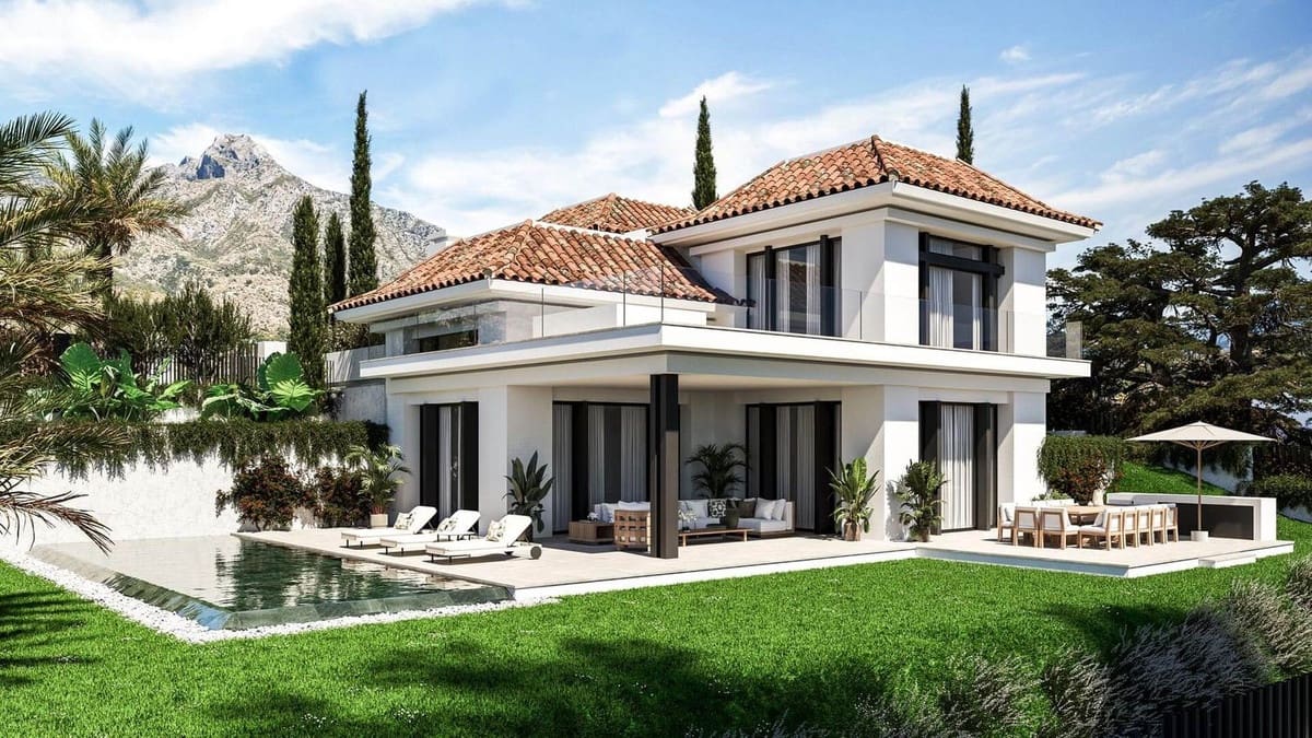 4 Zimmer Villa zu verkaufen in Marbella mit Pool Garage - 4.900.000 € (Ref: 9575284)