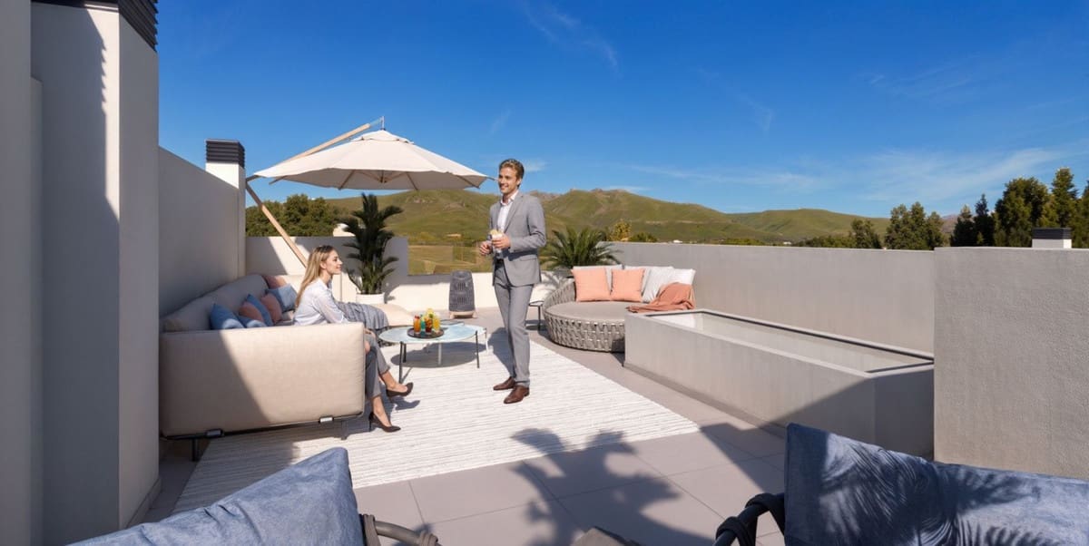 3 soveværelse Byhus til salg i Mijas med swimmingpool garage - € 595.000 (Ref: 9576320)