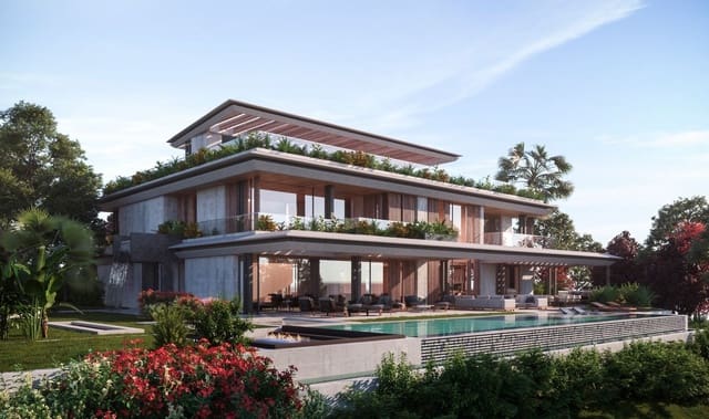7 sypialnia Willa na sprzedaż w Sierra Blanca, Marbella z basenem garażem - 3 500 000 € (Ref: 9578815)