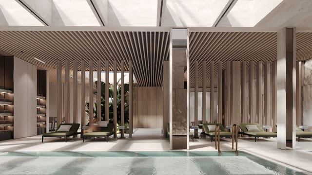 Apartamento de 3 habitaciones en Los Llanos, Estepona en venta con piscina garaje - 3.550.000 € (Ref: 9578845)