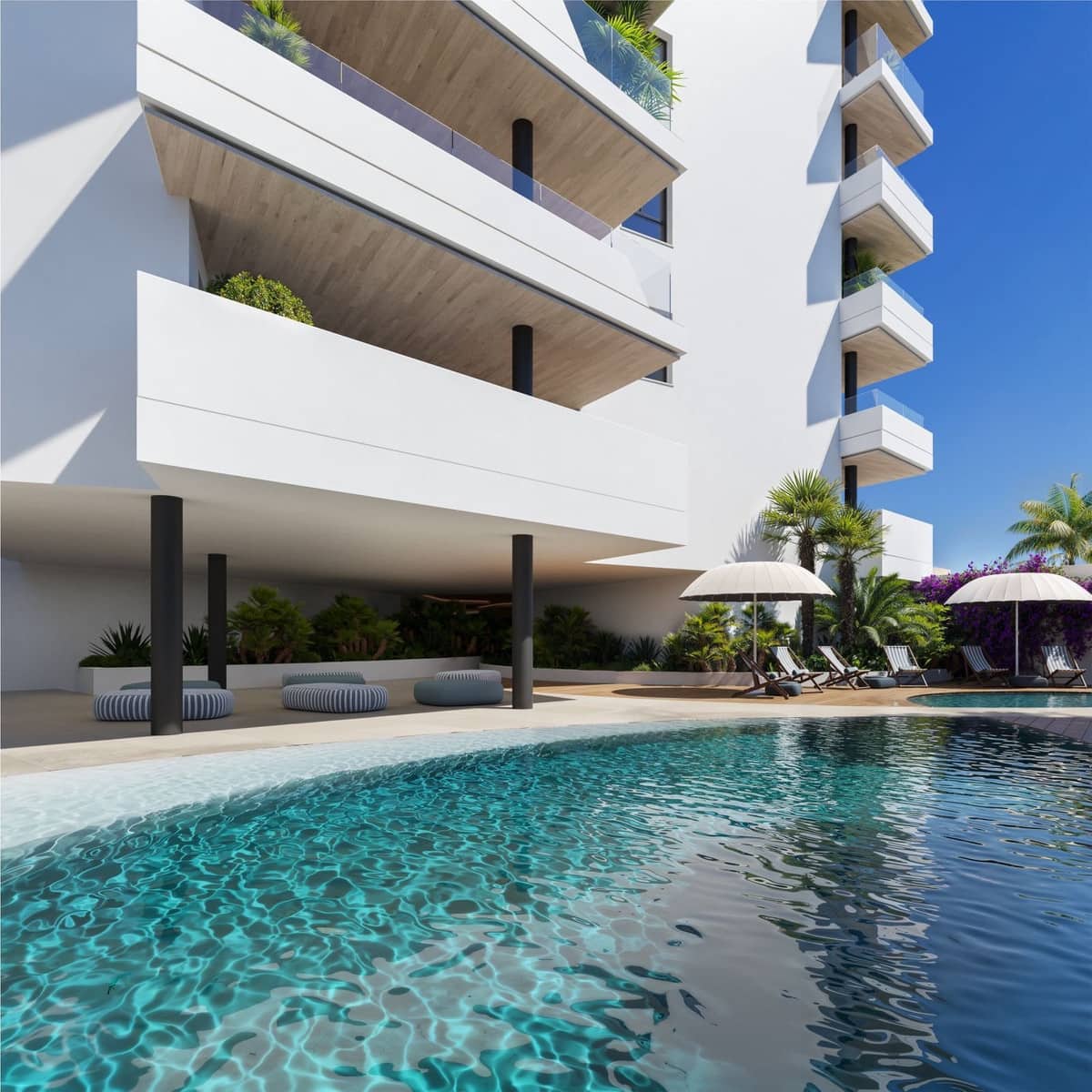 2 Zimmer Apartment zu verkaufen in Fuengirola mit Pool Garage - 490.000 € (Ref: 9578867)