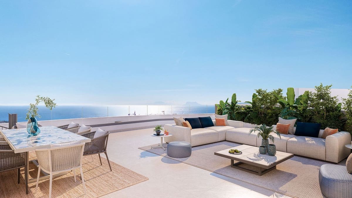 1 chambre Appartement à vendre à Estepona avec piscine garage - 445 000 € (Ref: 9586068)