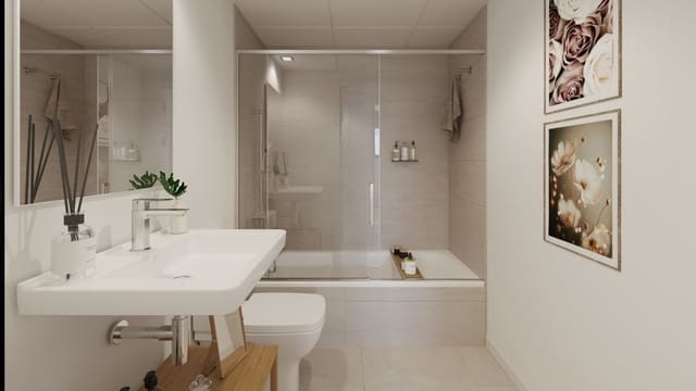 2 sypialnia Apartament na sprzedaż w El Faro de Calaburra - Chaparral, Mijas z basenem garażem - 412 100 € (Ref: 9611302)