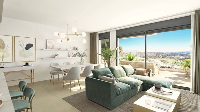 3 sypialnia Apartament na sprzedaż w Riviera del Sol, Mijas z basenem garażem - 510 000 € (Ref: 9619142)