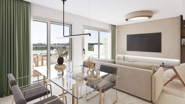 2 soverom Leilighet til salgs i Hipódromo - Cerrado del Águila, Mijas med svømmebasseng garasje - € 393 000 (Ref: 9672465)