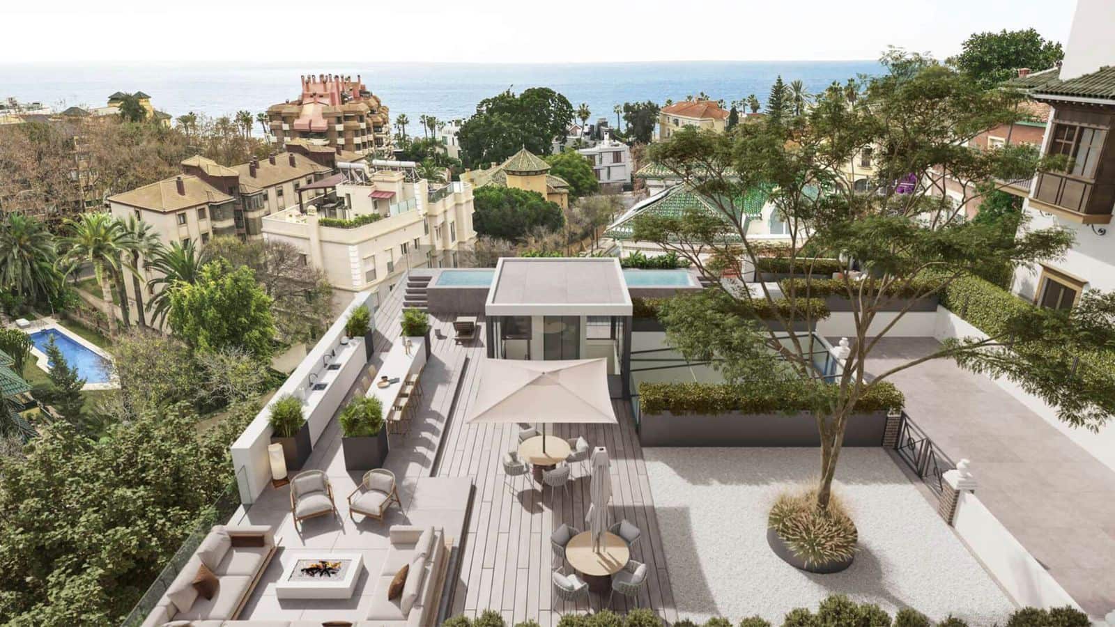 2 makuuhuone Huoneisto myytävänä paikassa Malaga kaupunki mukana uima-altaan 
autotalli - 1 950 000 € (Ref: 9672480)