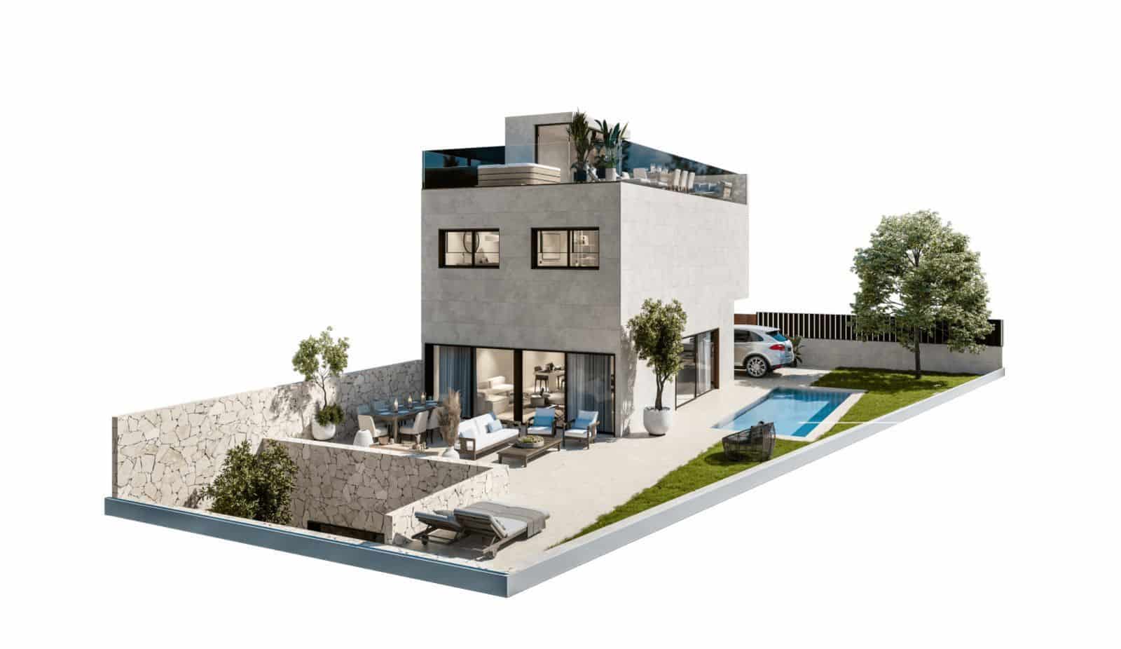 3 quarto Moradia Geminada para venda em Fuengirola com piscina garagem - 770 000 € (Ref: 9672511)