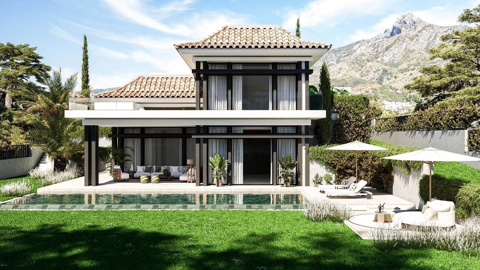 4 chambre Villa/Maison à vendre à Marbella avec piscine garage - 4 850 000 € (Ref: 9672521)