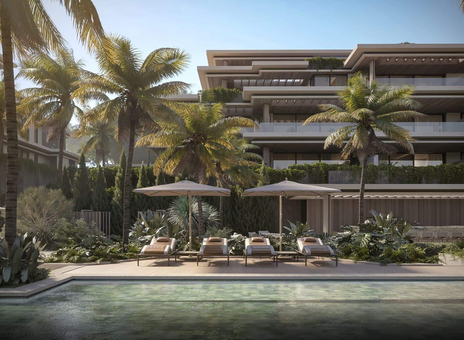 2 quarto Apartamento para venda em Bel-Air com piscina garagem - 879 000 € (Ref: 9672629)