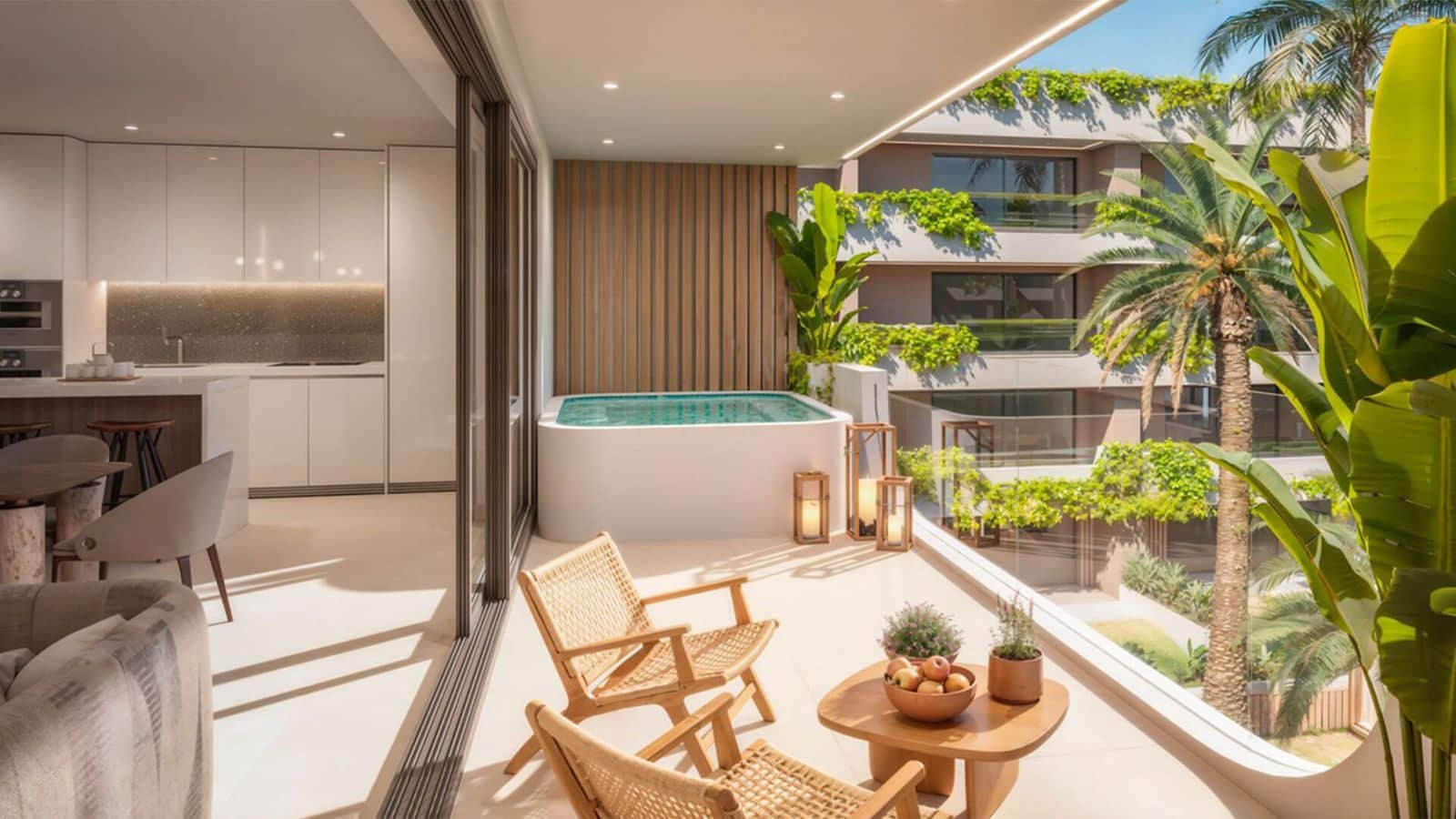 2 makuuhuone Kattohuoneisto myytävänä paikassa Marbella mukana uima-altaan 
autotalli - 499 000 € (Ref: 9672676)