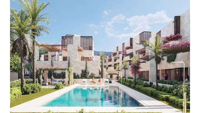 2 soverom Leilighet til salgs i Los Llanos, Estepona med svømmebasseng garasje - € 499 000 (Ref: 9672695)