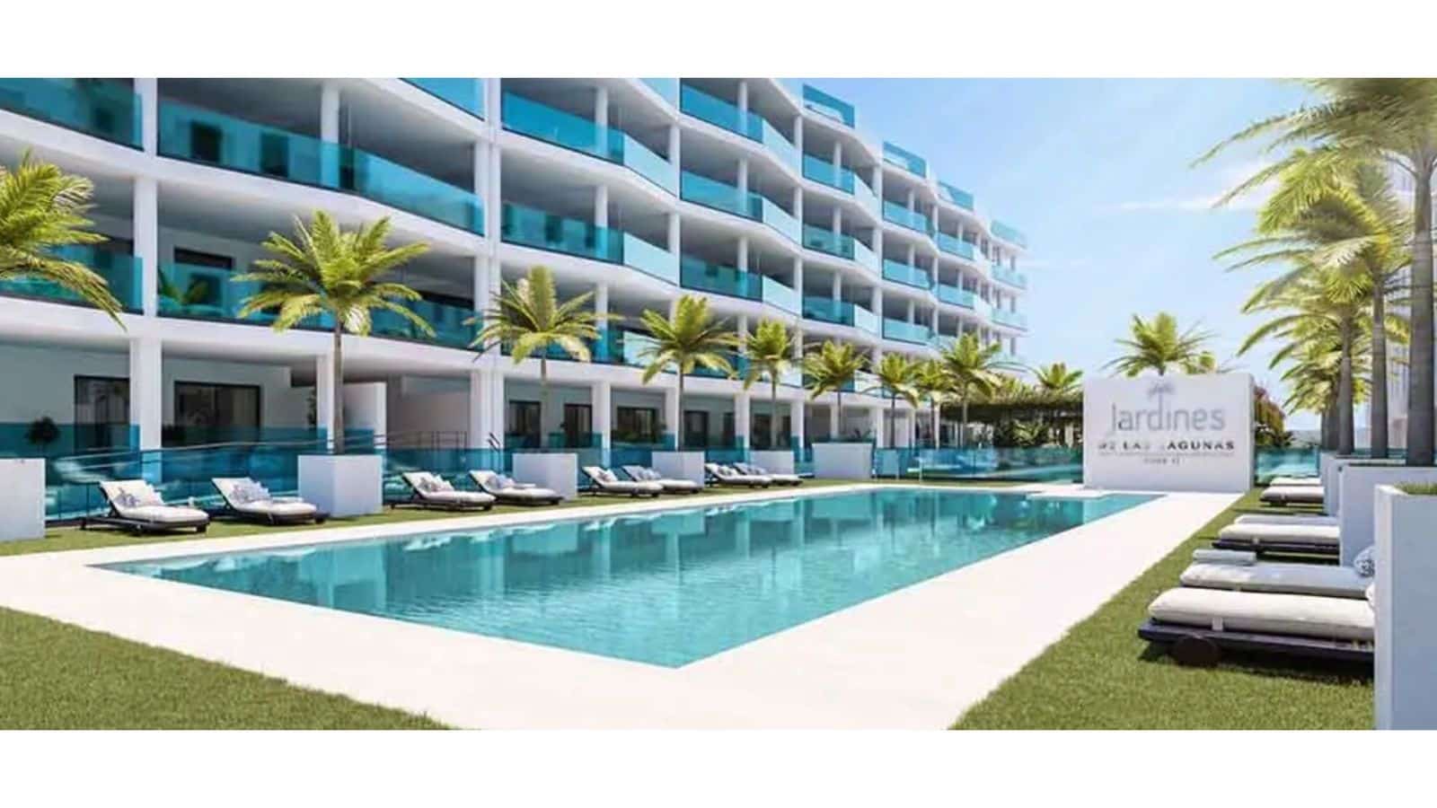 3 slaapkamer Appartement te koop in Las Lagunas de Mijas met zwembad garage - € 325.000 (Ref: 9751334)