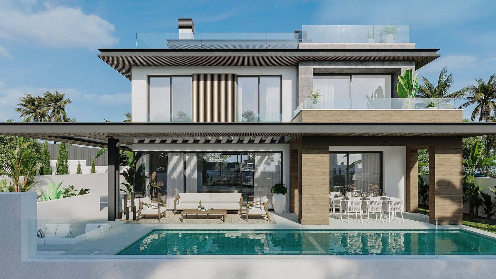 3 soveværelse Villa til salg i Mijas med swimmingpool garage - € 1.889.000 (Ref: 9751344)