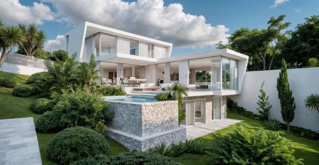 5 makuuhuone Huvila myytävänä paikassa La Cala de Mijas, Mijas mukana uima-altaan 
autotalli - 2 895 000 € (Ref: 9786867)