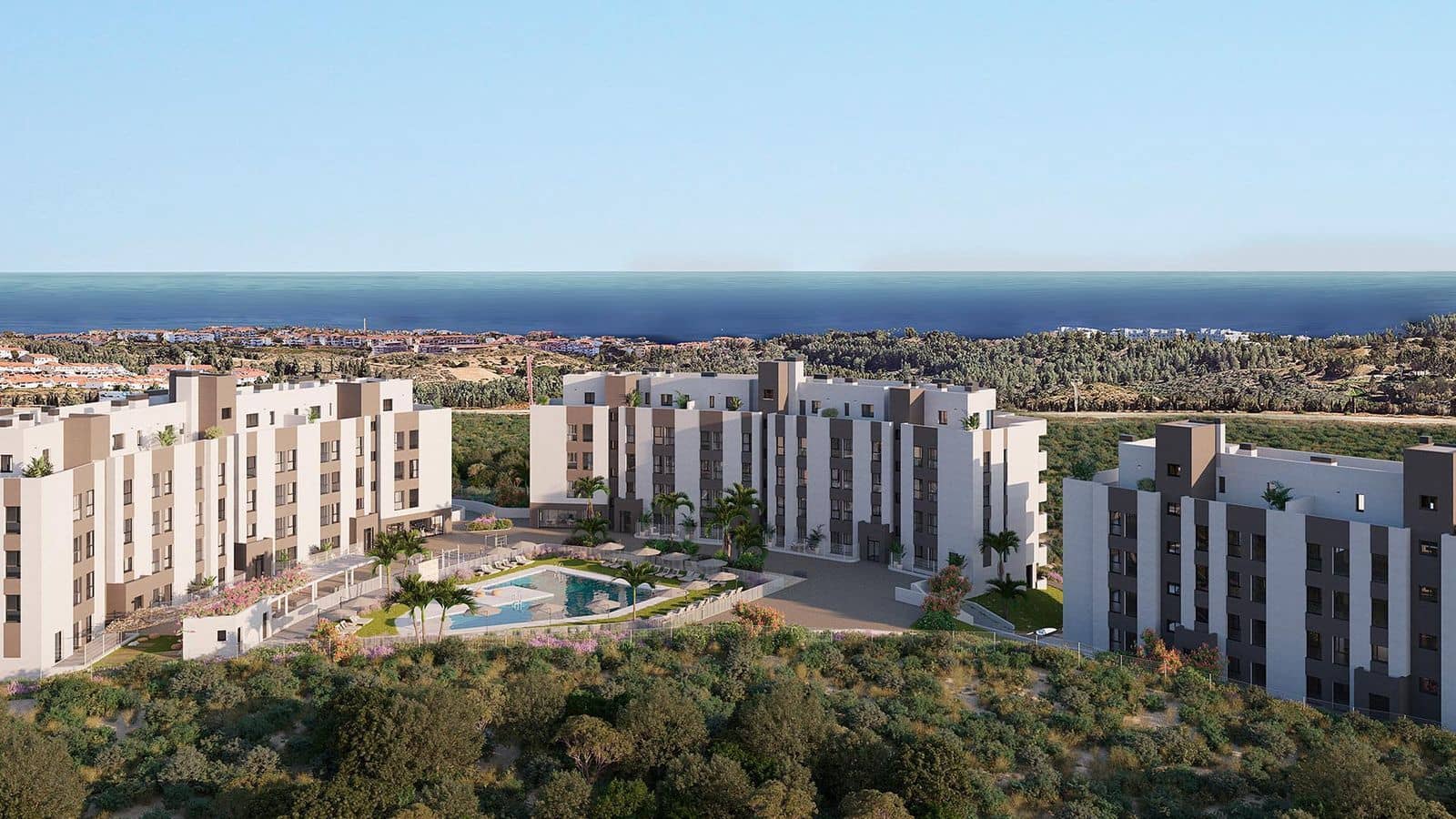 1 chambre Appartement à vendre à Mijas avec piscine garage - 294 000 € (Ref: 9786871)