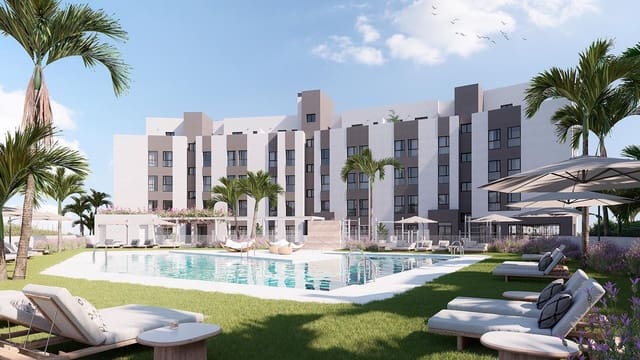 1 chambre Appartement à vendre à Hipódromo - Cerrado del Águila, Mijas avec piscine garage - 294 000 € (Ref: 9786871)