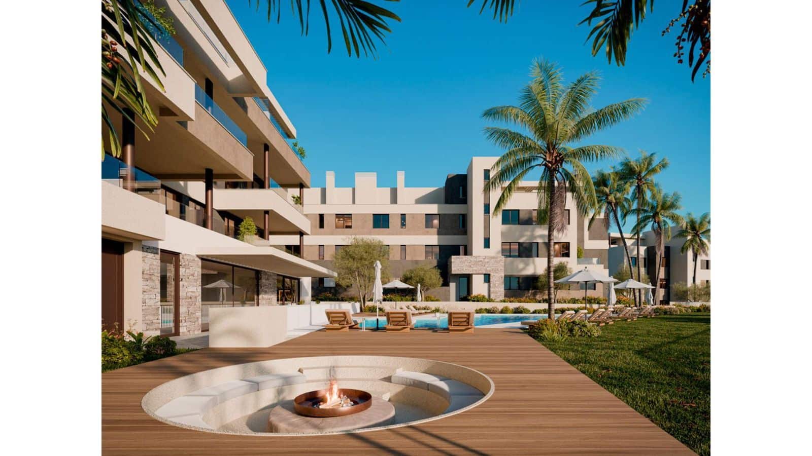 2 soverom Leilighet til salgs i Mijas med svømmebasseng garasje - € 385 000 (Ref: 9786883)