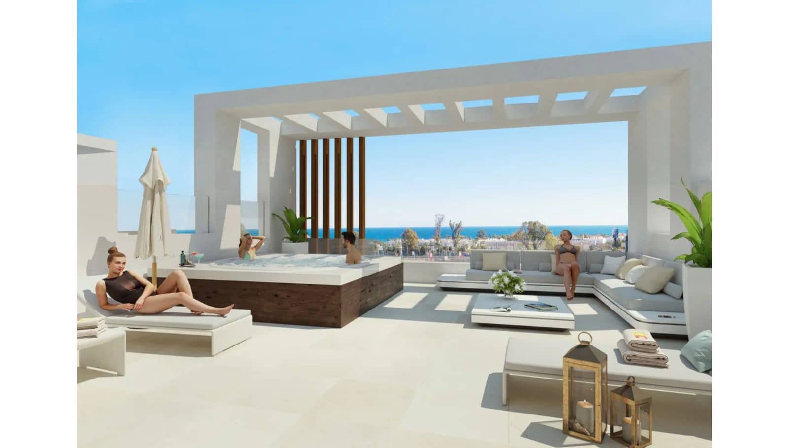 3 chambre Maison de Ville à vendre à Mijas avec piscine garage - 995 000 € (Ref: 9786895)