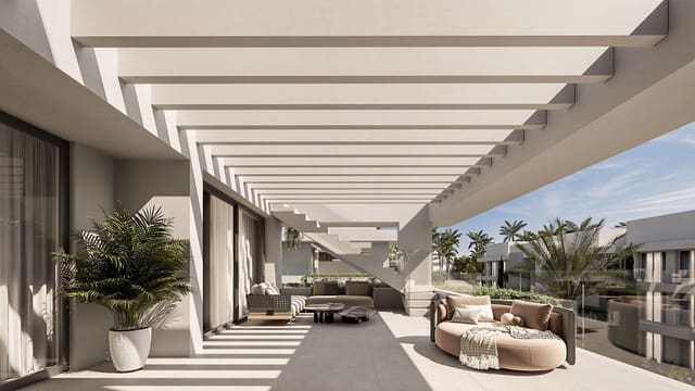 2 soveværelse Lejlighed til salg i Los Llanos, Estepona med swimmingpool garage - € 669.465 (Ref: 9786900)