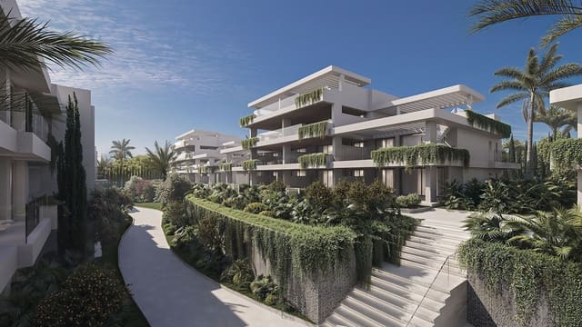 2 soveværelse Lejlighed til salg i Los Llanos, Estepona med swimmingpool garage - € 669.465 (Ref: 9786900)