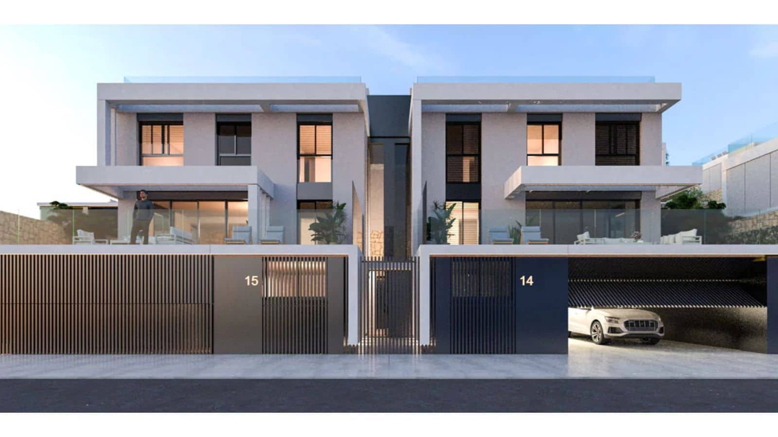 4 camera da letto Villetta Bifamiliare in vendita in Mijas con piscina garage - 990.000 € (Rif: 9786903)