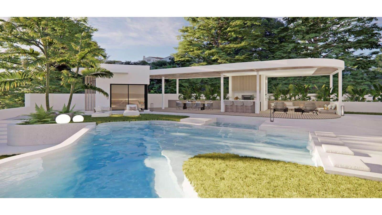 Chalet de 4 habitaciones en Benalmádena en venta con piscina garaje - 3.200.000 € (Ref: 9786905)