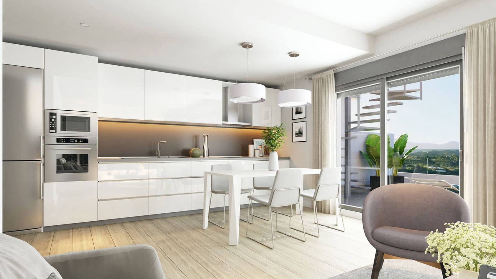 2 bedroom Apartment for sale in Cancelada with pool garage - € 386,000 (Ref: 9827139)