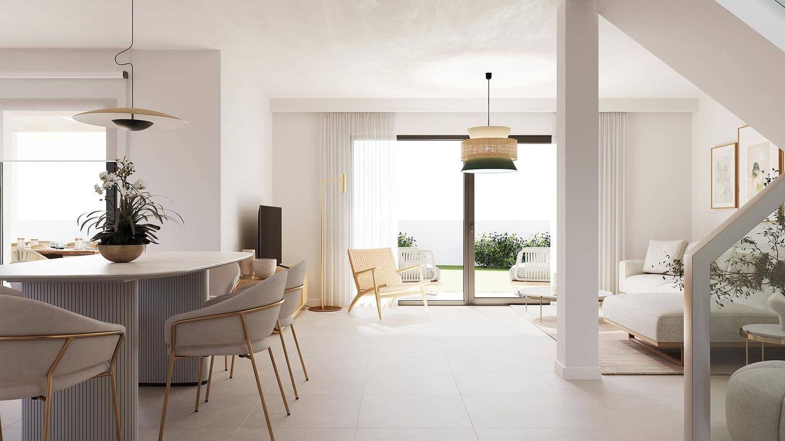 3 sypialnia Dom na sprzedaż w Mijas z basenem garażem - 590 000 € (Ref: 9870095)