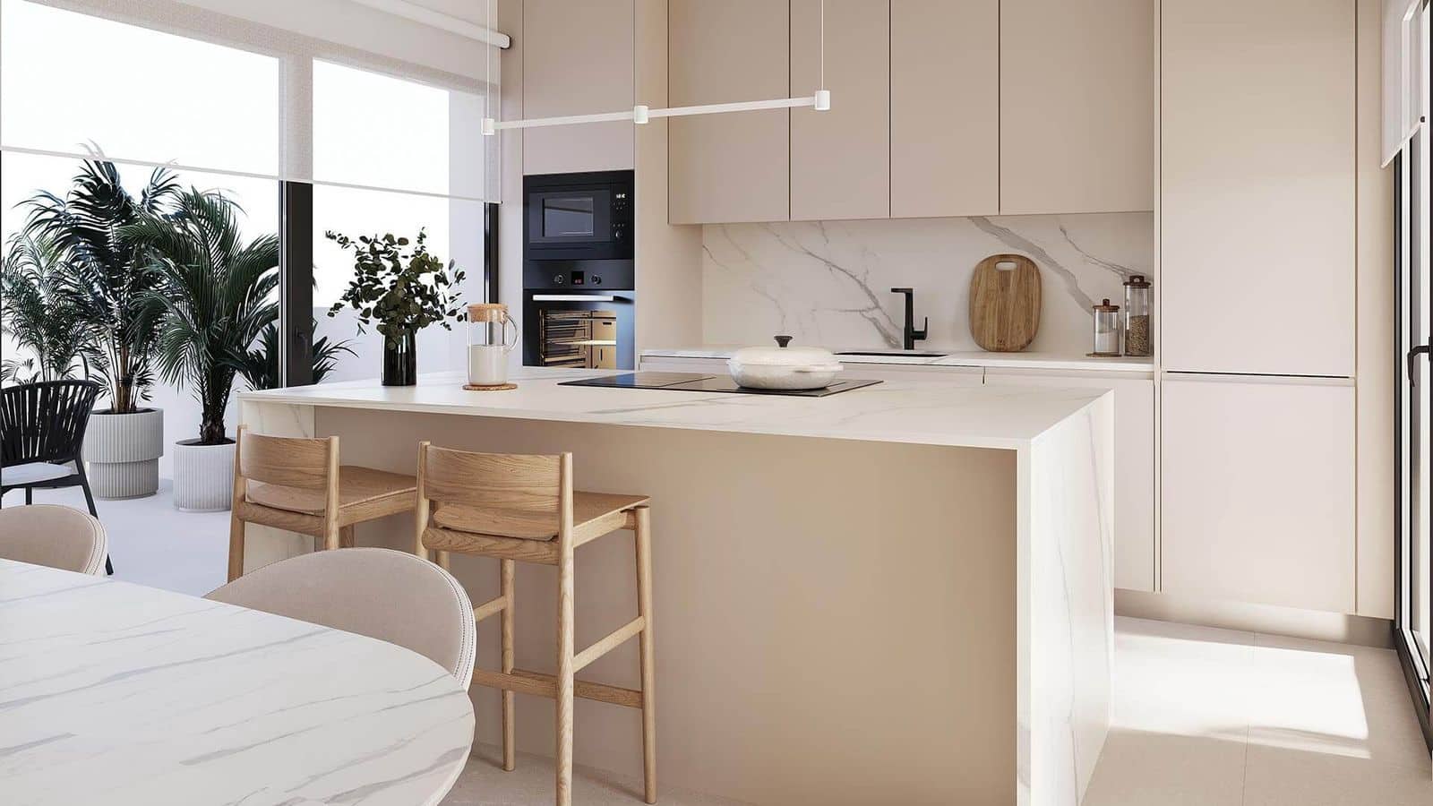 3 sypialnia Dom na sprzedaż w Mijas z basenem garażem - 590 000 € (Ref: 9870095)