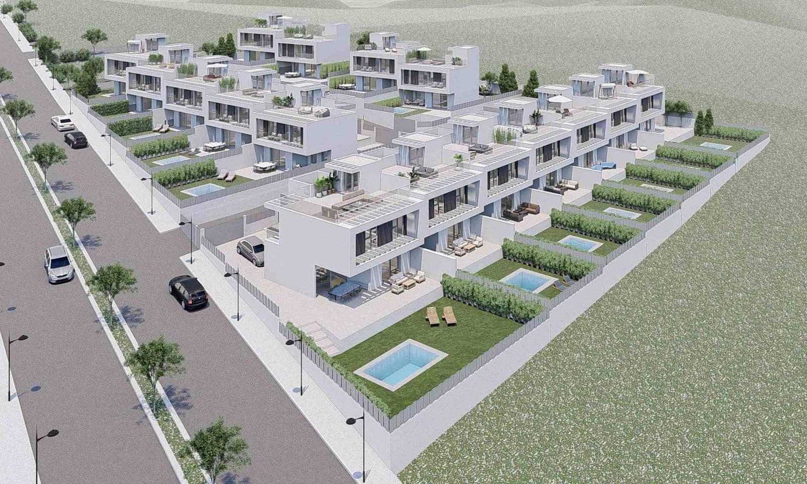 3 sypialnia Dom na sprzedaż w Mijas z basenem garażem - 590 000 € (Ref: 9870095)