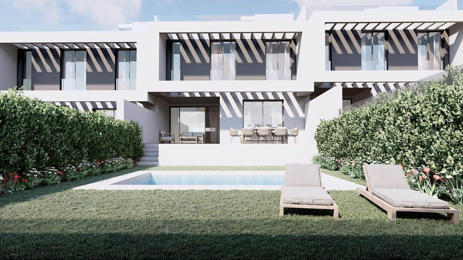 3 sypialnia Dom na sprzedaż w Mijas z basenem garażem - 590 000 € (Ref: 9870095)