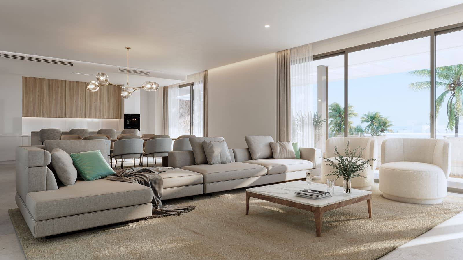 5 quarto Apartamento para venda em Marbella com piscina garagem - 1 943 000 € (Ref: 9896688)