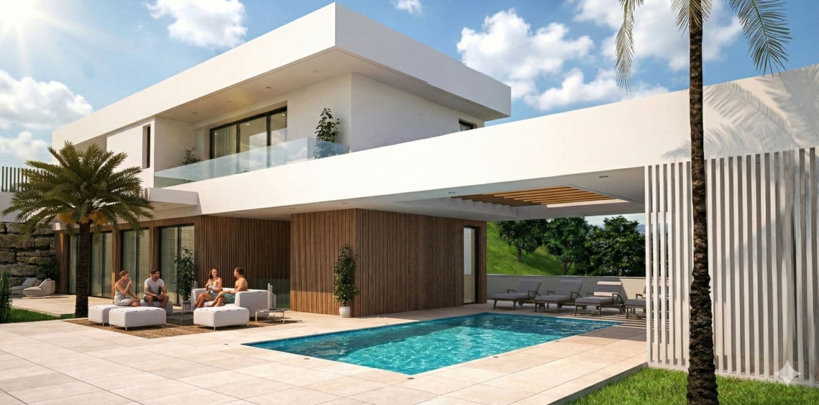 4 soverom Villa til salgs i Mijas med svømmebasseng garasje - € 995 000 (Ref: 9993993)