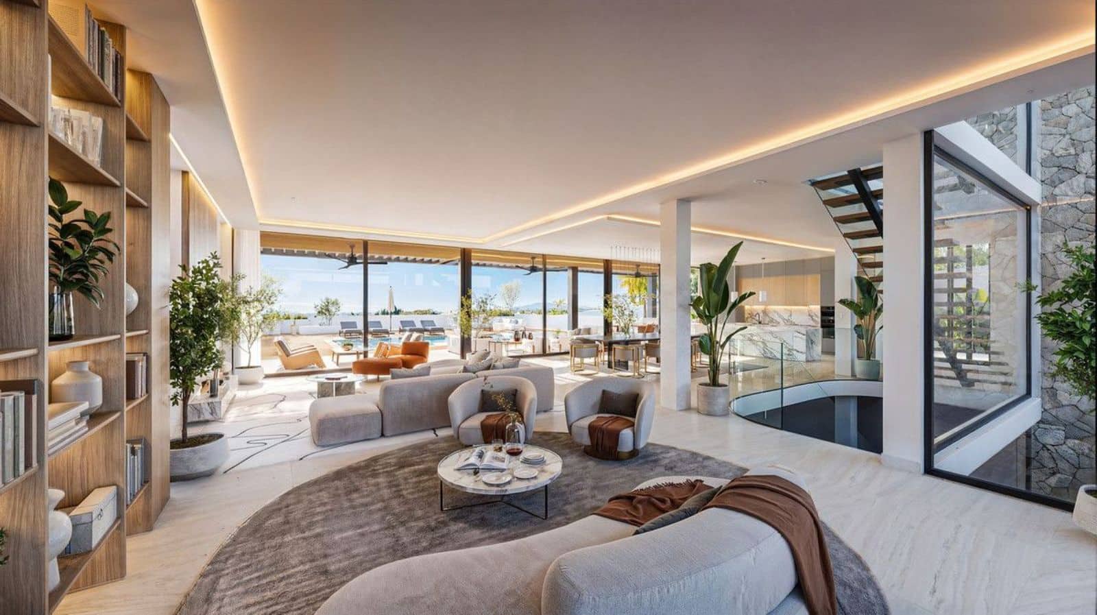 5 sypialnia Willa na sprzedaż w New Golden Mile z basenem garażem - 3 750 000 € (Ref: 9993996)