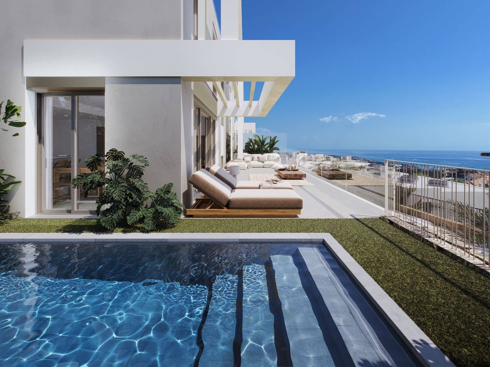4 camera da letto Villetta Bifamiliare in vendita in Mijas con piscina garage - 970.000 € (Rif: 9994046)