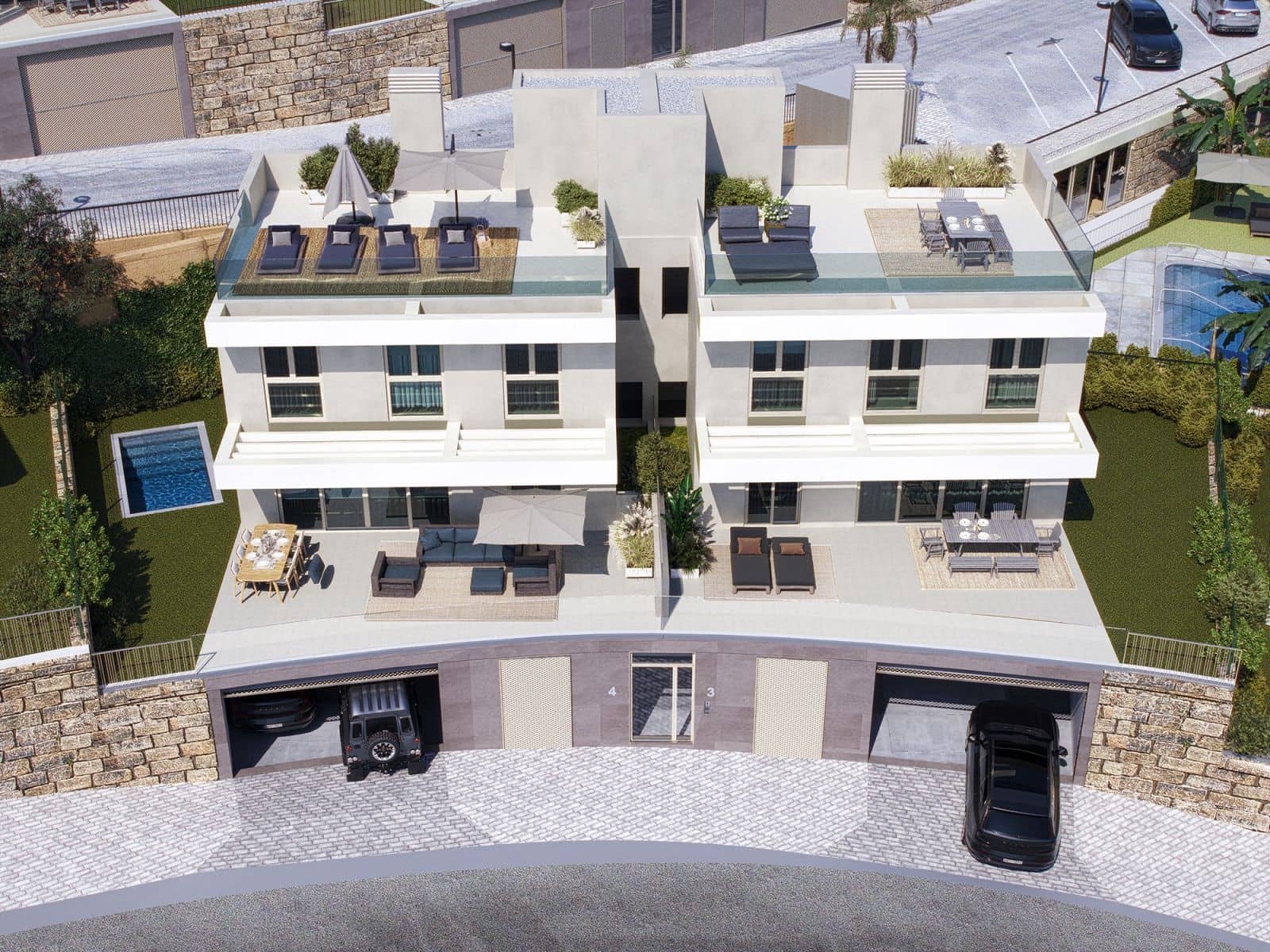 4 camera da letto Villetta Bifamiliare in vendita in Mijas con piscina garage - 970.000 € (Rif: 9994046)