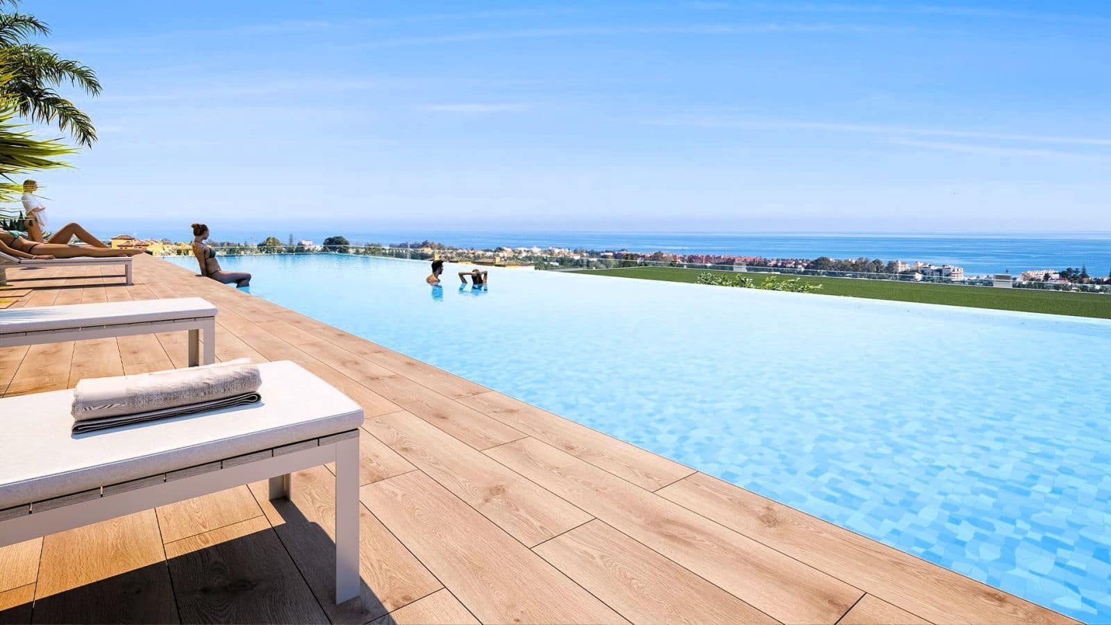 3 camera da letto Villetta Bifamiliare in vendita in New Golden Mile con piscina garage - 1.468.000 € (Rif: 9994068)