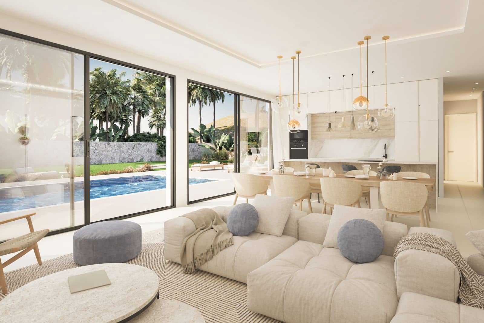 Chalet de 3 habitaciones en Buenas Noches en venta con piscina garaje - 1.395.000 € (Ref: 9994074)