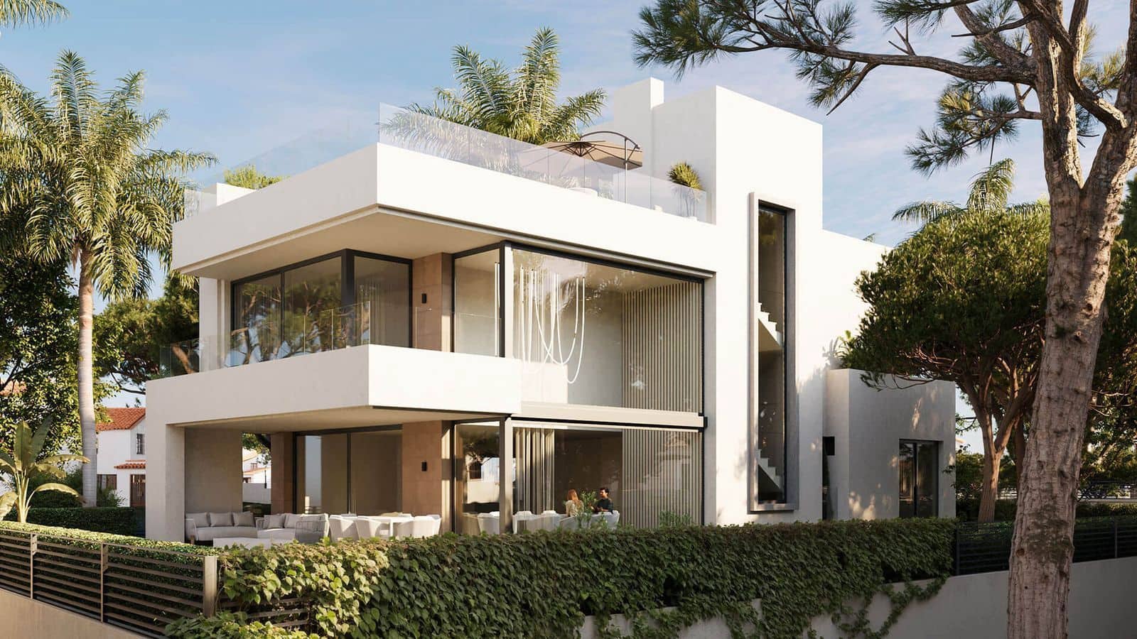 4 makuuhuone Huvila myytävänä paikassa Marbella mukana uima-altaan 
autotalli - 3 400 000 € (Ref: 9994099)