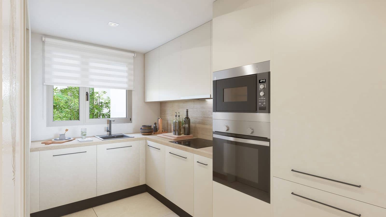 3 sypialnia Apartament na sprzedaż w Mijas z basenem garażem - 400 000 € (Ref: 9994127)