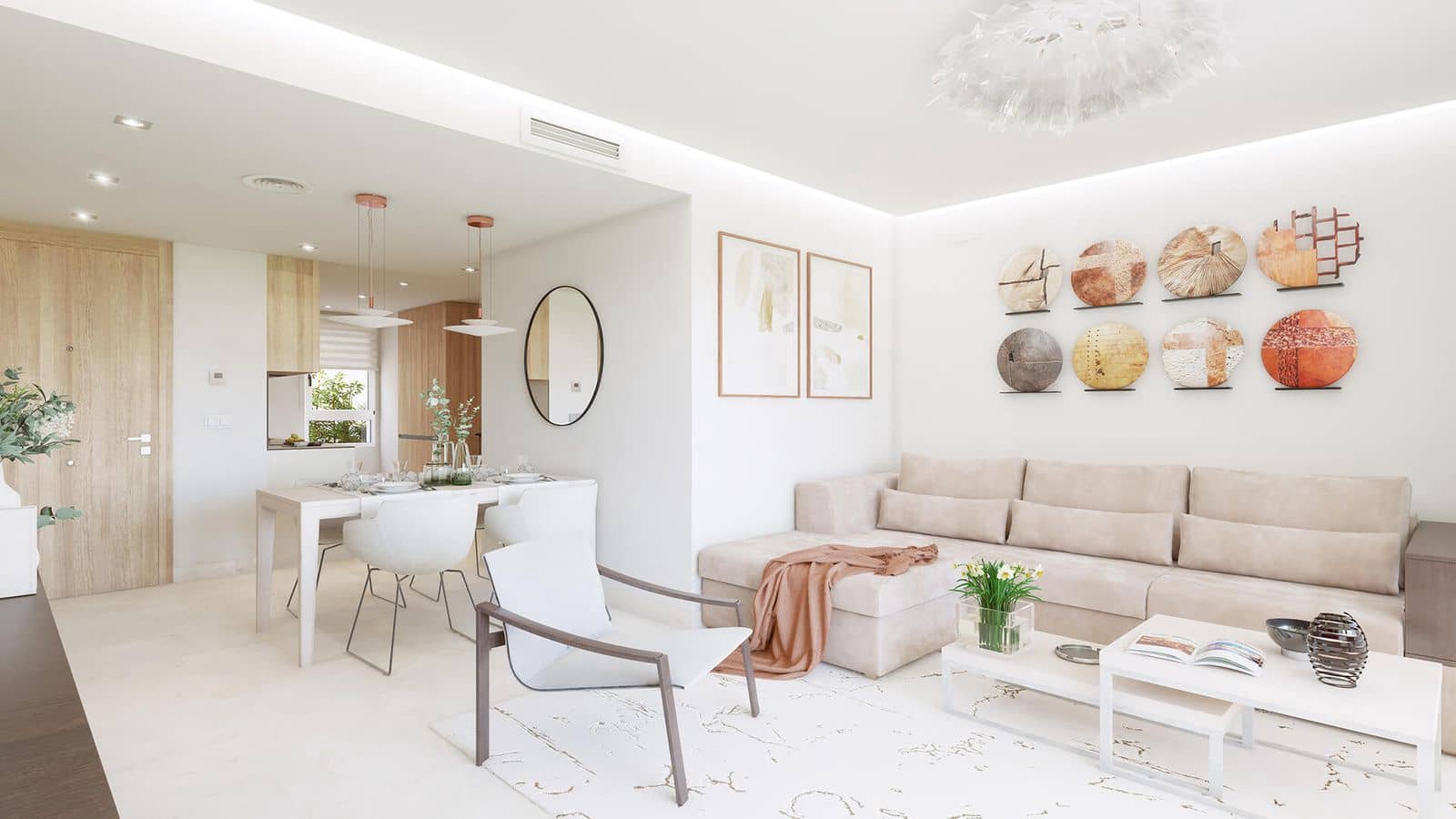 3 sypialnia Apartament na sprzedaż w Mijas z basenem garażem - 400 000 € (Ref: 9994127)