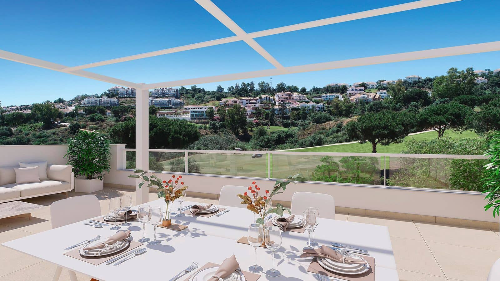 3 sypialnia Apartament na sprzedaż w Mijas z basenem garażem - 400 000 € (Ref: 9994127)
