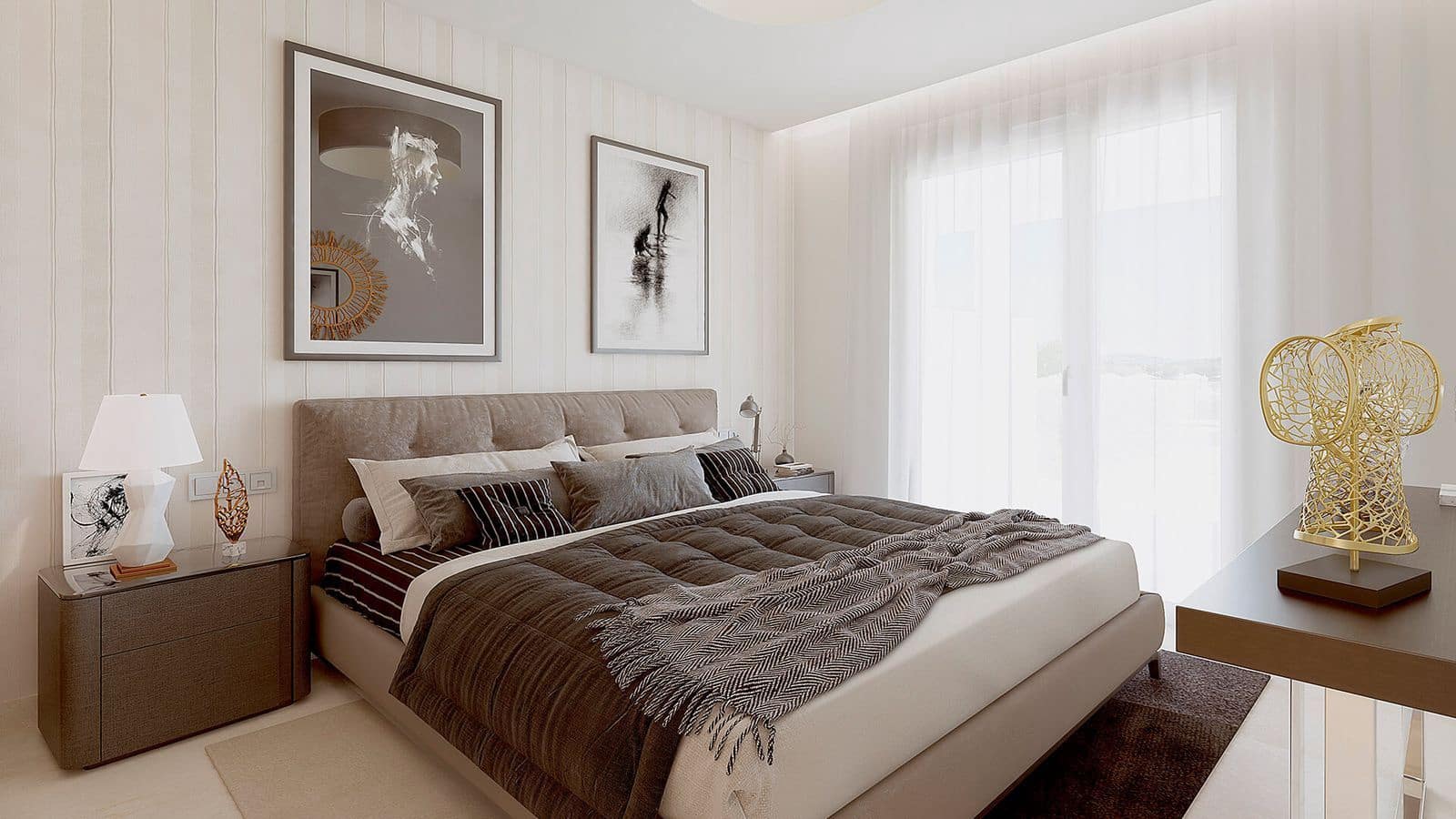 3 sypialnia Apartament na sprzedaż w Mijas z basenem garażem - 400 000 € (Ref: 9994127)