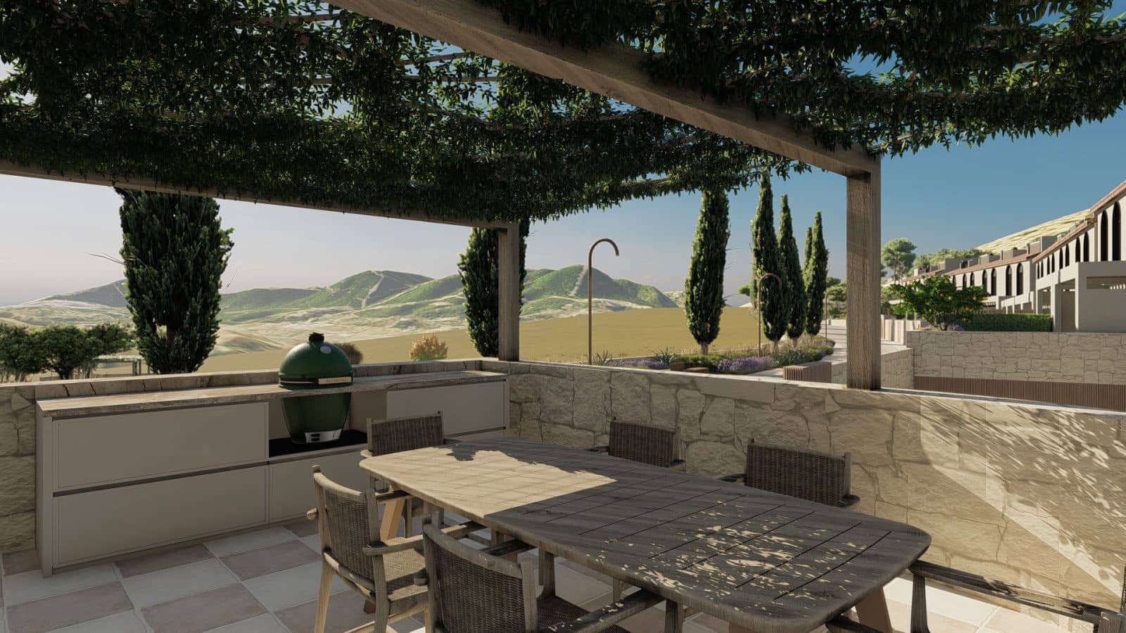 3 chambre Appartement à vendre à Guaro avec piscine garage - 600 000 € (Ref: 9994901)