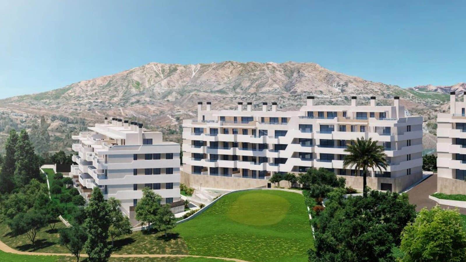 1 soverom Leilighet til salgs i Mijas med svømmebasseng garasje - € 248 000 (Ref: 9994924)
