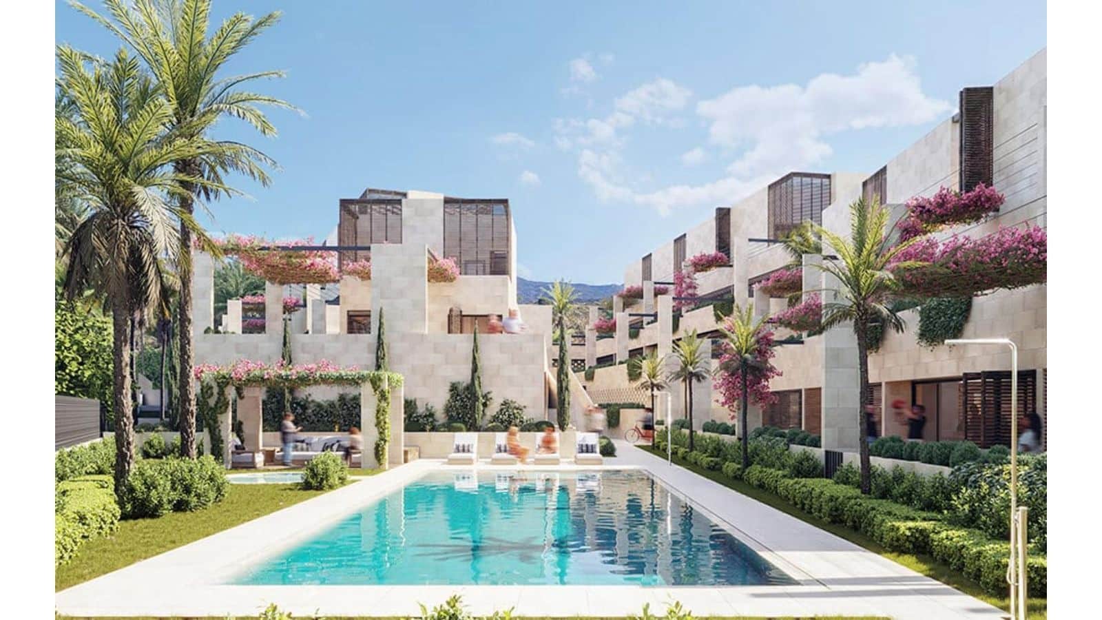 2 soverom Leilighet til salgs i Estepona med svømmebasseng garasje - € 579 000 (Ref: 9994994)