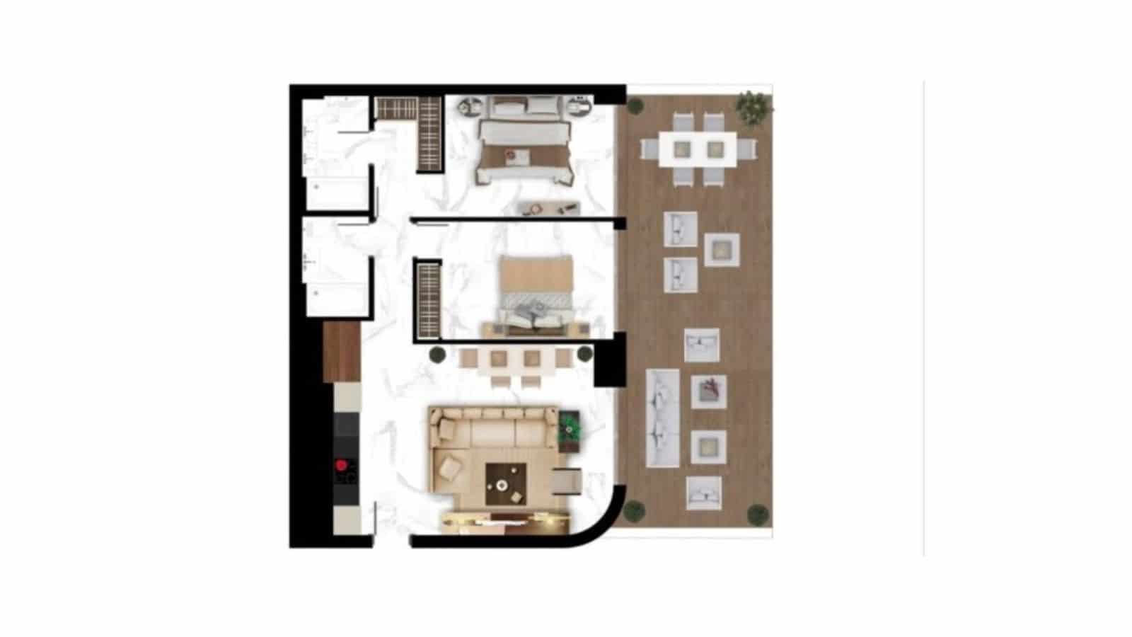 4 slaapkamer Penthouse te koop in Marbella met zwembad garage - € 1.460.000 (Ref: 9995042)
