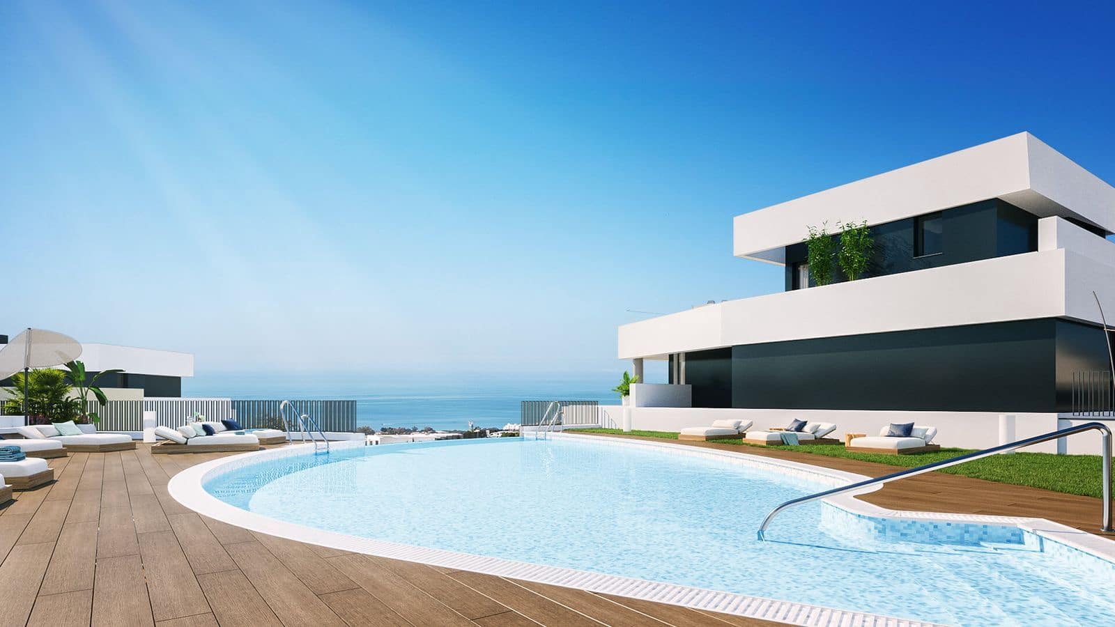 2 soveværelse Lejlighed til salg i Los Monteros med swimmingpool garage - € 499.000 (Ref: 9995052)