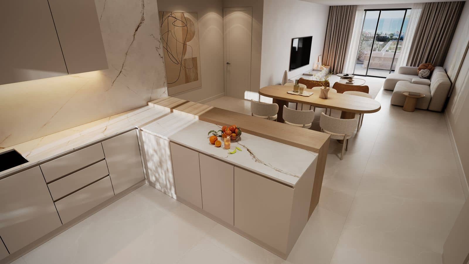 3 quarto Apartamento para venda em Estepona com piscina garagem - 799 000 € (Ref: 9995632)