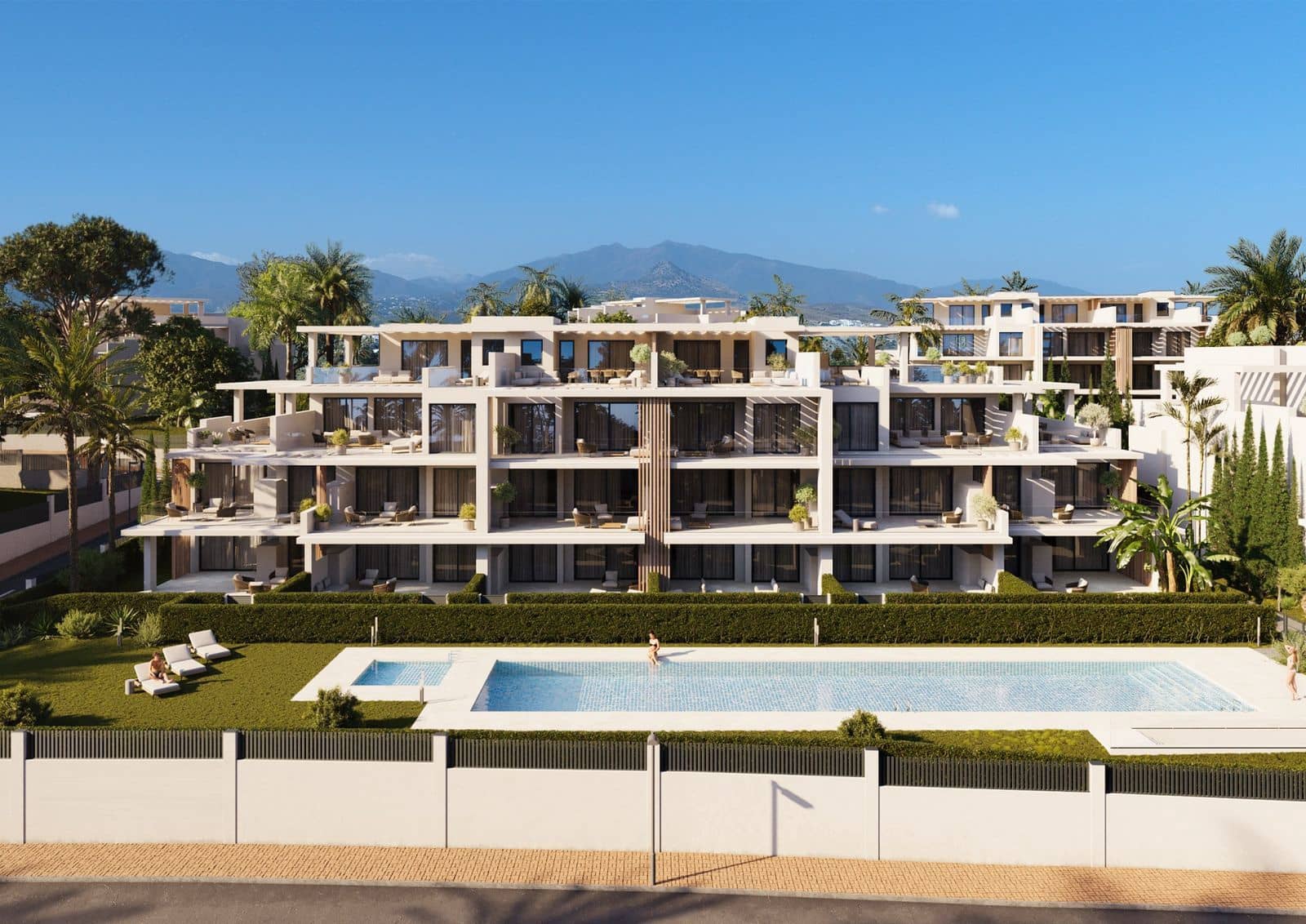 3 quarto Apartamento para venda em Estepona com piscina garagem - 799 000 € (Ref: 9995632)